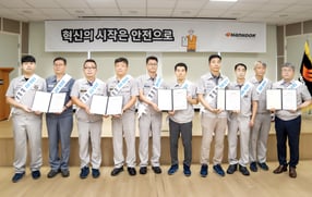 한국타이어가 안전혁신활동 선포식을 개최했다. /사진=한국타이어