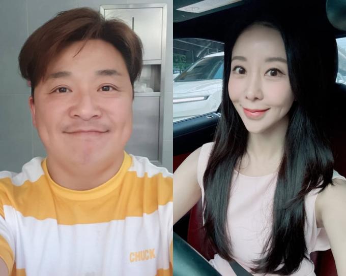 윤정수(왼쪽), 원자현 / 인스타그램