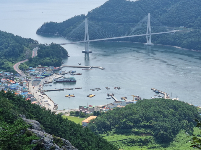 통영 진촌항 전경./사진=경남도
