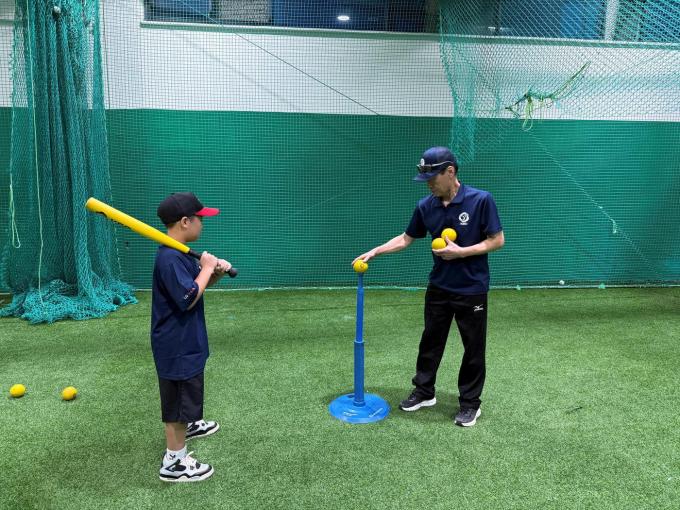 KBO 티볼 원데이 클래스. (KBO 제공)