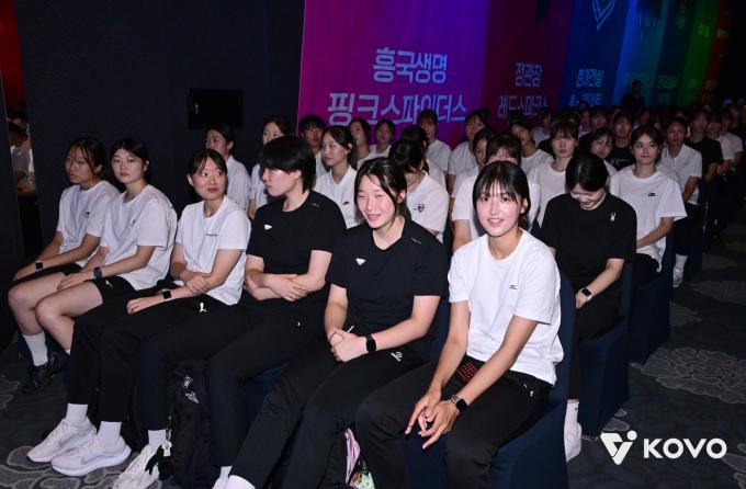 2025-26 V리그 여자부 드래프트에 신청한 선수들(KOVO제공)
