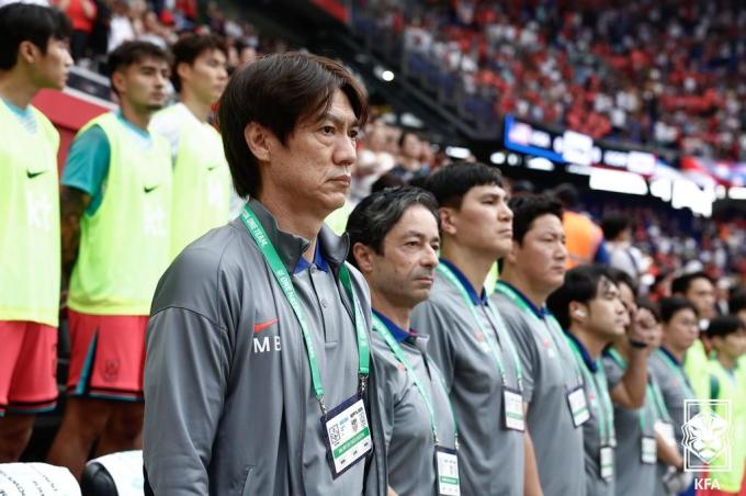 홍명보 축구대표팀 감독. (대한축구협회 제공)