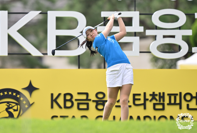  유현조(20)가 KB금융 스타 챔피언십에서 2연패를 달성했다. /사진=뉴시스(KLPGA 제공)