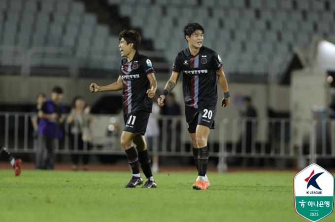 프로축구 K리그2 부천이 인천을 1-0으로 꺾었다.(한국프로축구연맹 제공)