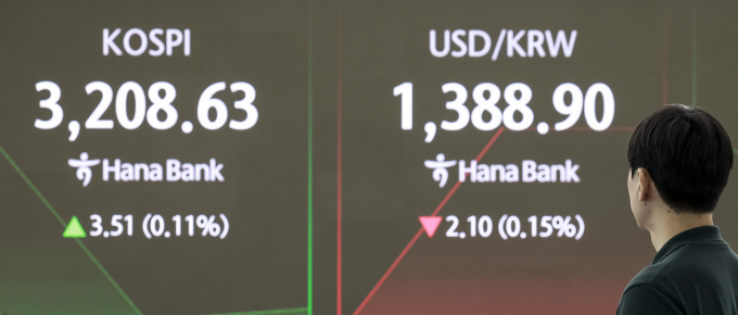 8일 코스피는 전 거래일(3205.12)보다 4.69포인트(0.15%) 상승한 3209.81에, 코스닥 지수는 전 거래일(811.40)보다 4.50포인트(0.55%) 오른 815.90에 거래를 시작했다. /사진=뉴시스
