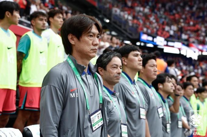 홍명보 감독이 이끄는 축구대표팀이 미국 원정에서 홈팀 미국을 2-0으로 제압했다. (대한축구협회 제공. 재판매 및 DB 금지) 2025.9.7/뉴스1