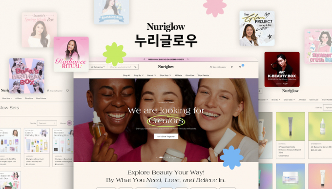 누리하우스가 콘텐츠와 판매가 연결된 크리에이터 참여형 커머스 플랫폼 '누리글로우'를 론칭한다. /사진=누리하우스