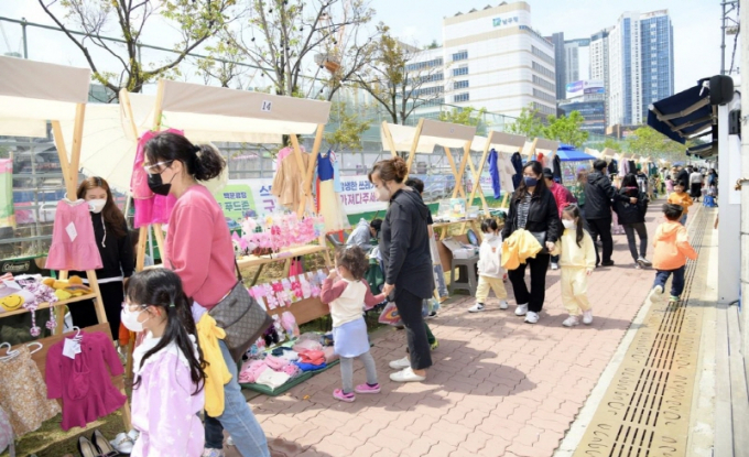 스트리트 푸드존 행사./사진=광주 남구