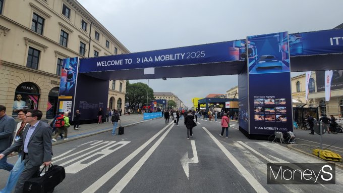 IAA 모빌리티 2025가 9일(현지시각) 공식 개막했다. /사진=김창성 기자