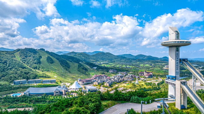 알펜시아 리조트 전경 /사진제공=KH그룹