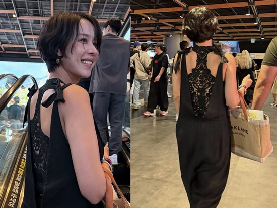  배우 조여정이 시크한 매력을 뽐냈다. /사진=조여정 인스타그램