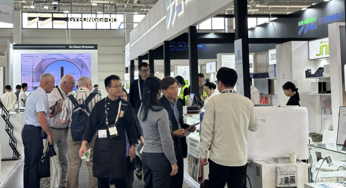  'IFA 2025' 경기도 단체관 모습. /사진=경기도
