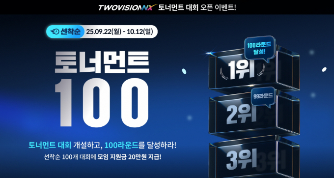 골프존이 토너먼트 대회 라운드를 통해 모임 지원금을 받을 수 있는 '토너먼트 100' 이벤트를 진행한다. /사진=골프존