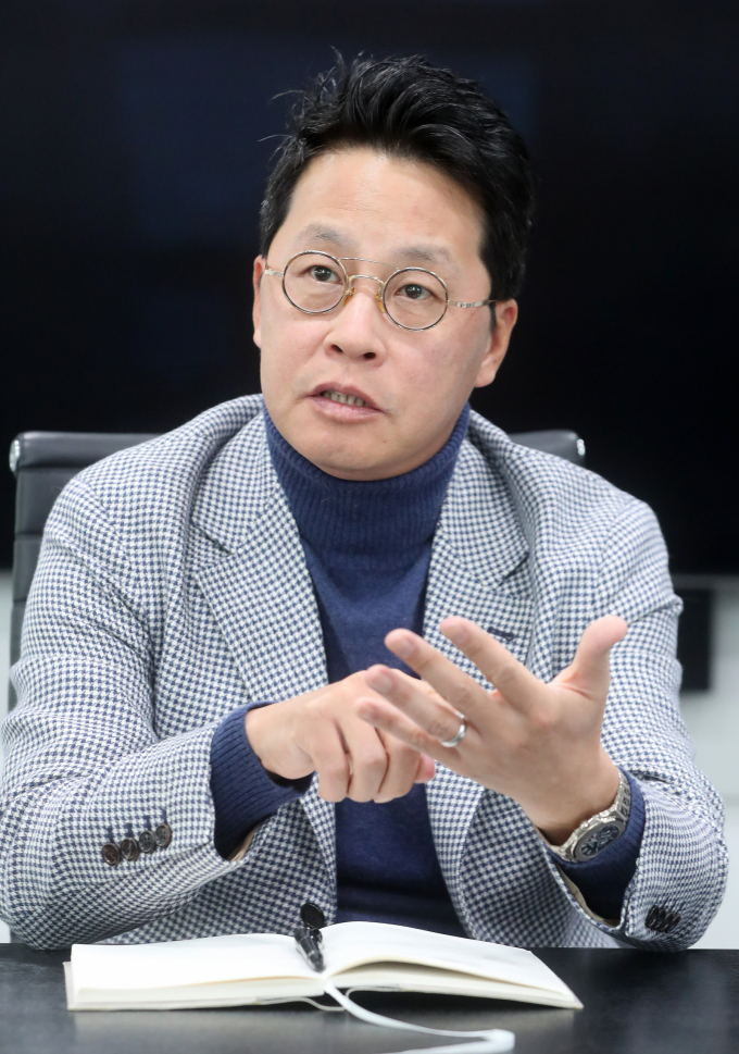  조좌진 롯데카드 대표이사/사진=홍봉진기자 honggga@