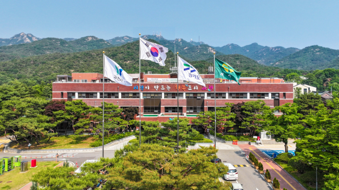 과천시 전경. 