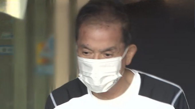 일본 경찰이 20대 여성 승객을 택시 안에서 성폭행한 혐의를 받는 70대 택시 기사를 체포했다. 사진은 성폭행 혐의를 받는 택시 기사 나카무라 마사카즈(72)의 모습. /사진=ANN뉴스 영상 캡처