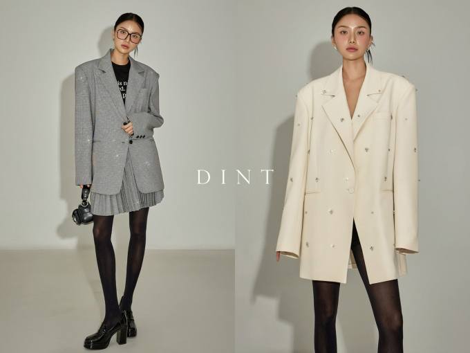 패션 브랜드 딘트(DINT)가 25FW 시즌 제품들을 선보였다. /사진=딘트