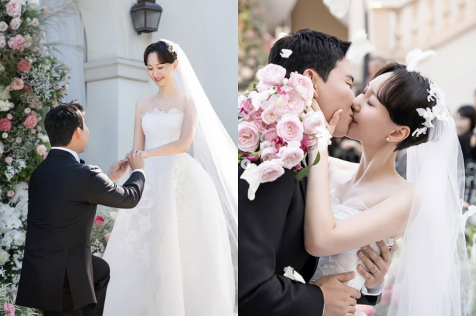 배우 이유영이 출산 1년 만에 뒤늦은 결혼식을 올렸다. /사진=이유영 인스타그램