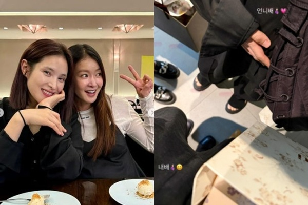 배우 이시영이 가수 거미와 임신 동기 모임을 가졌다. /사진=이시영 인스타그램