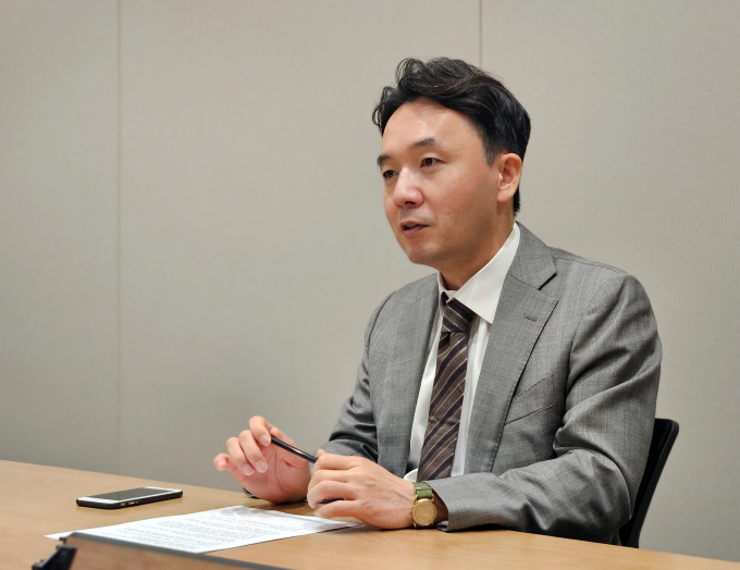 머니S와 인터뷰 중인 조 본부장./사진=현대운용