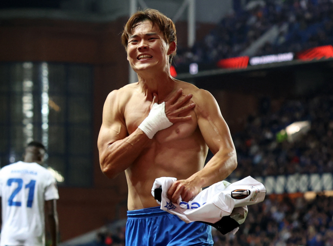 헹크 오현규가 결승골을 터트리며 팀을 구했다. 사진은 헹크에서 활약 중인 오현규의 모습. /사진=로이터