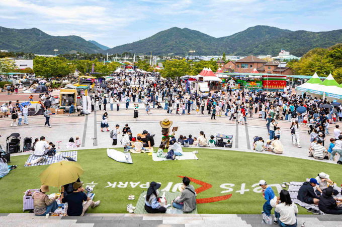 렛츠런파크 부산경남 행사 모습. /사진제공=렛츠런파크 부산경남본부