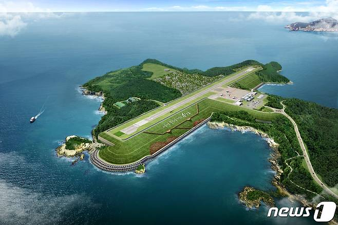                                                 흑산공항 조감도/늎스1