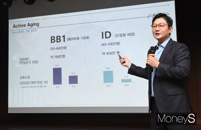기조연설하는 조영태 서울대 보건대학원 교수. /사진=장동규 기자