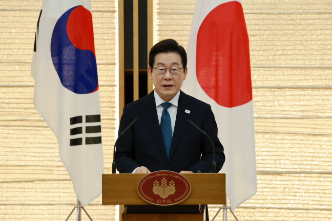 국내 바이오 기업들이 한일 관계 개선 상황에서 아시아 최대 규모 바이오 행사인 '바이오재팬 2025'에 참석한다. 사진은 지난 8월23일 한일정상회담을 마친 뒤 공동언론발표를 하는 이재명 대통령. /사진=뉴시스