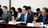 김영록 전라남도지사(가운데)가 1일 오후 김민석 국무총리(위원장)를 비롯한 관계 장관, 지자체, 위촉위원들이 참석한 가운데 정부서울청사에서 열린 ‘제1차 국가기간 전력망 확충 위원회’에서 모두발언을 경청하고 있다./사진제공=전남도
