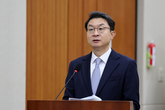 이억원 금융위원장이 이달 말 열리는 정무위원회 국정감사에 참석한다. 사진은 이억원 금융위원장이 후보자 시절 서울 여의도 국회에서 열린 국회 정무위원회에서 열린 인사청문회에 출석한 모습/사진=뉴스1