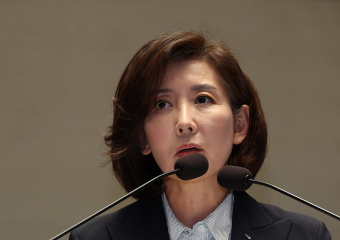 나경원 국민의힘 의원(사진)이 경기도지사 출마설을 일축했다. /사진=뉴시스