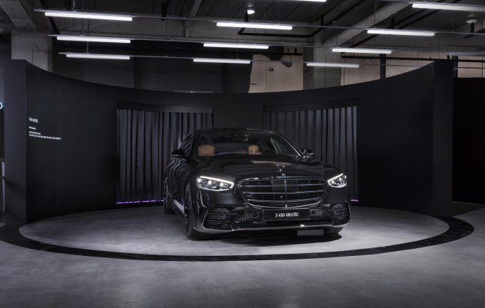 메르세데스-벤츠 코리아의 S 450 4MATIC 스탠다드 휠베이스 나이트 에디션. /사진=메르세데스-벤츠 코리아