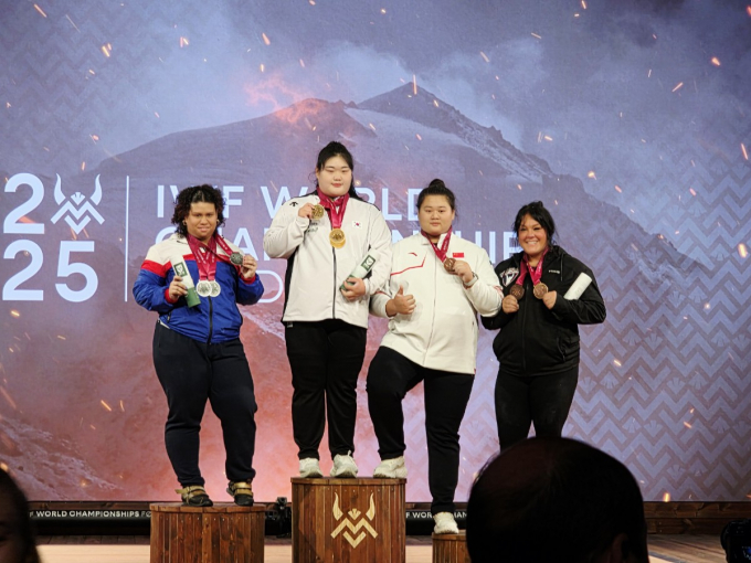 역도선수 박혜정이 세계역도선수권대회에서 우승했다. /사진=대한역도연맹