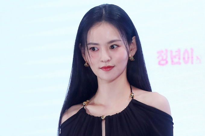 배우 김윤혜가 10월의 신부가 된다. 사진은 지난해 10월10일 배우 김윤혜가 서울 영등포구 콘래드 서울에서 진행된 tvN 토일드라마 '정년이' 제작발표회에 참석해 포즈를 취하고 있는 모습. /사진=머니투데이