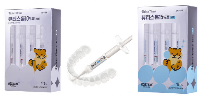 올 3분기 오스템임플란트의 치아미백제 매출이 전년 동기 대비 늘었다. 사진은 오스템임플란트 치아미백제 제품. /사진=오스템임플란트