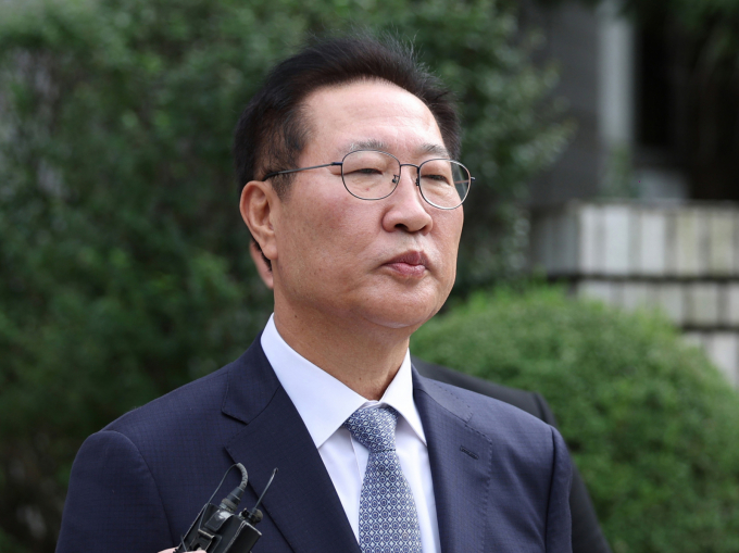 비상계엄에 가담한 혐의를 받는 박성재 전 법무부 장관에 대한 구속영장 청구가 기각됐다. 사진은 지난 14일 서울 서초구 서울중앙지방법원에서 열린 구속전 피의자 심문을 마친 박성재 전 법무부 장관의 모습. /사진=뉴시스