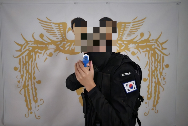 캄보디아에서 생방송을 하던 BJ의 근황이 뒤늦게 전해졌다. 사진은 지난 14일 숲 게시판에 BJ가 올린 자신의 모습. /사진=숲 게시판 캡처