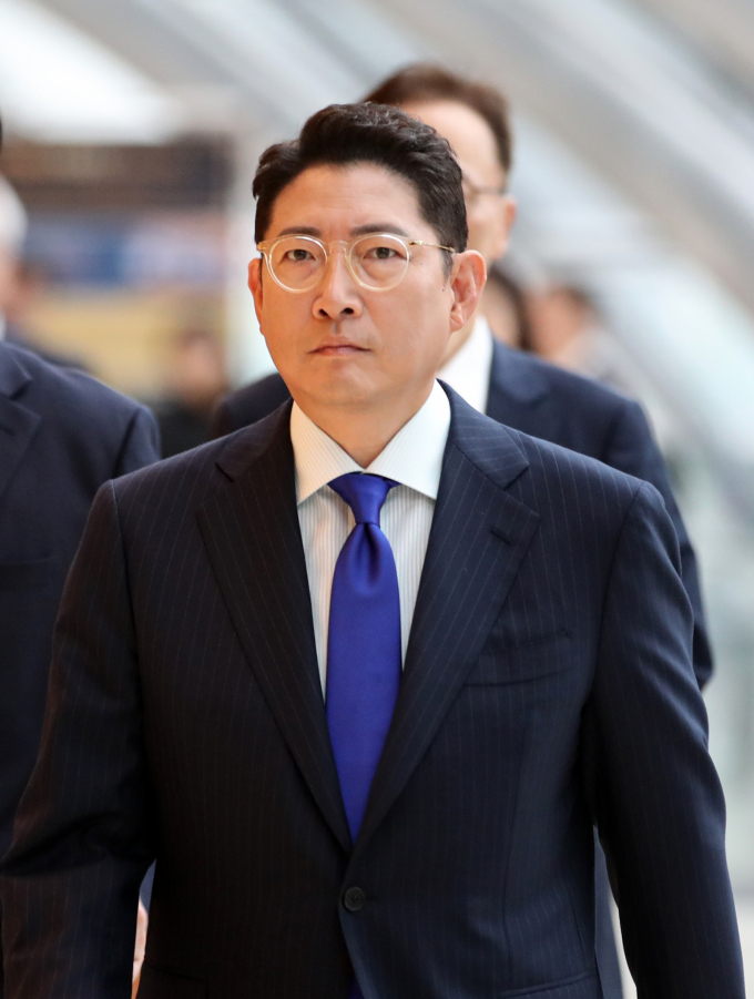 조현준 효성 회장이 지난해 10월18일 서울 여의도 FKI타워 컨퍼런스센터에서 열린 '제31회 한일재계회의'에 참석한 모습. /사진=뉴스1 /사진=(서울=뉴스1) 이승배 기자