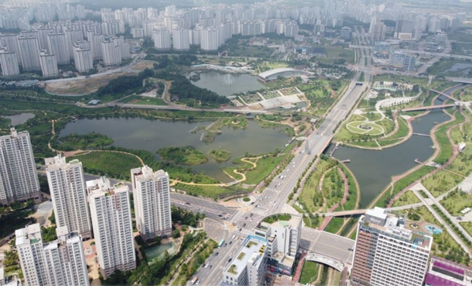 운정신도시 전경. /사진제공=파주시