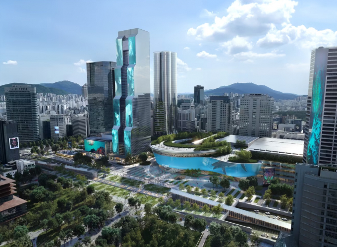 코엑스 일대 개발 조감도. /사진=뉴스1(서울시) 