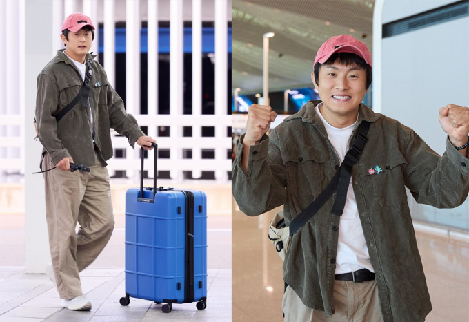 웹툰 작가 겸 방송인 기안84가 MBC 새 예능 '극한84'의 촬영을 위해 21일 인천공항을 통해 출국했다. 사진은 기안84가 인천공항에 도착한 모습. /사진=머니투데이(MBC 제공)