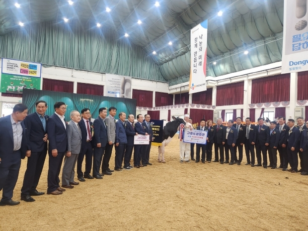 경기도가 지난 10월 15일과 16일 이틀간 안성팜랜드에서 열린 ‘제24회 한국홀스타인품평회’ 모습. /사진제공=경기도