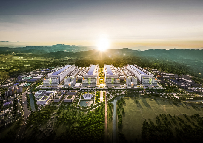 용인 반도체클러스터 일반산업단지 조감도. /사진제공=용인특례시