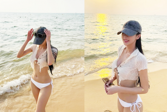 치어리더 차영현이 자신의 인스타그램에 건강미 넘치는 완벽 비키니 몸매를 자랑했다. 해당 사진은 차영현이 해외 휴양지에서 비키니를 입고 찍은 모습. /사진=차영현 인스타그램 캡처