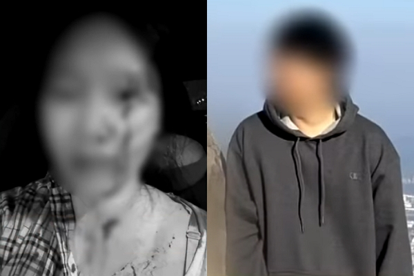 거가대교 위에서 살인 미수 사건이 발생했다. 사진은 피해자 A씨(왼쪽)의 모습과 피의자 B씨의 모습. /사진=JTBC '사건반장' 캡처