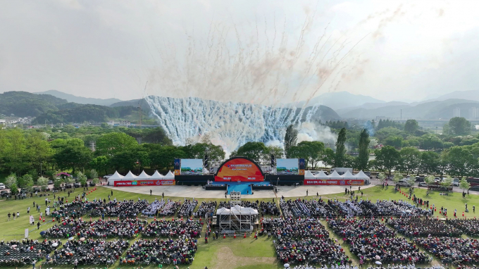  지난 5월 열린 '제71회 경기도체육대회 2025 가평' 개막식 장면. /사진제공=가평군