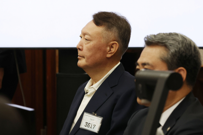 윤석열 전 대통령이 오는 30일 서울중앙지법에서 열리는 내란 우두머리 혐의 사건 속행 공판에 출석한다. 사진은 지난달 26일 윤석열 전 대통령이 서울 서초구 서울중앙지법에서 열린 특수공무집행방해, 직권남용 권리행사방해 등 혐의 사건 첫 공판에 출석한 모습. /사진=뉴시스(사진공동취재단)