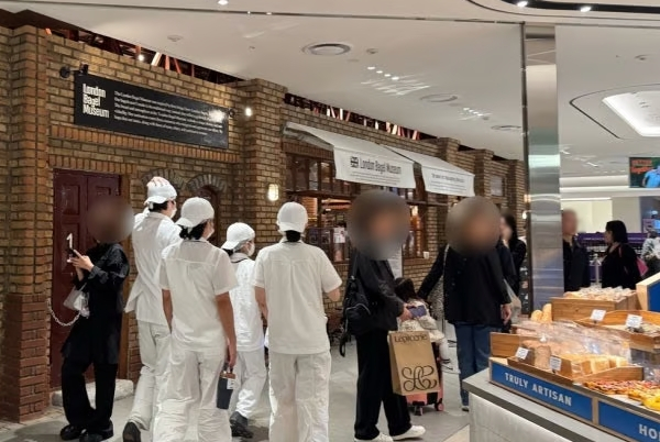 런던베이글뮤지엄에서 일하던 전 직원의 폭로가 나왔다. 사진은 지난 28일 오전 인천시 미추홀구 런던베이글뮤지엄 인천점 모습. /사진=뉴스1