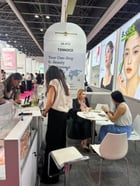 두바이 미용전에 참여한 기업 &#039;텐코코&#039; 부스 모습. /사진제공=용인특례시